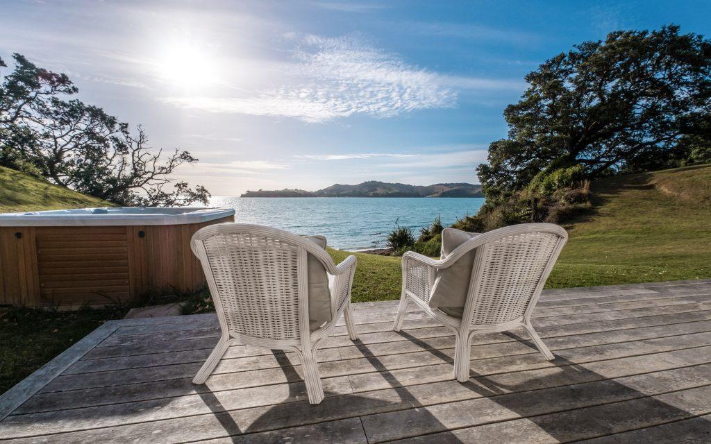 Circular Bay Villa Onetangi Bagian luar foto