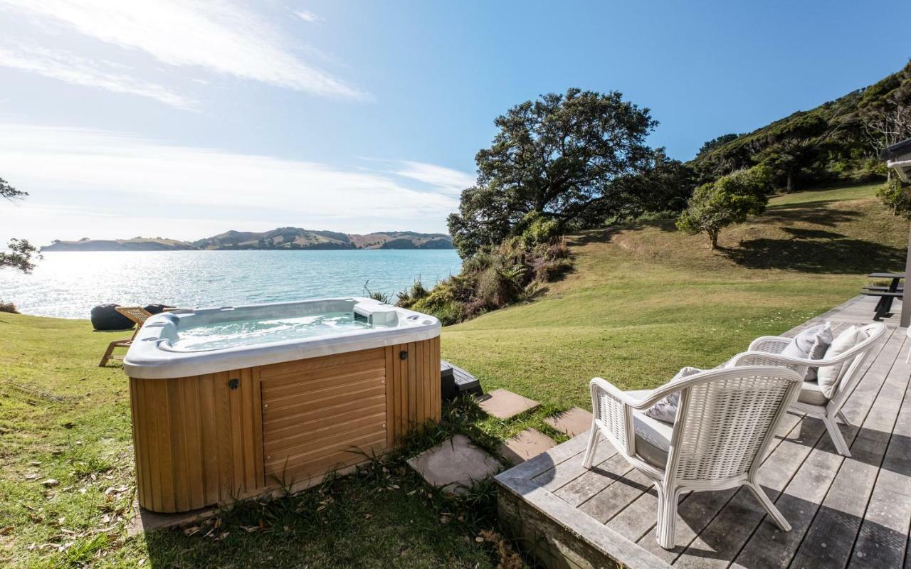 Circular Bay Villa Onetangi Bagian luar foto